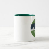 Tasse 2 Couleurs Piste glaciaire (Centre)