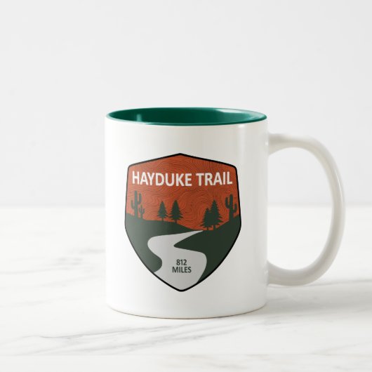 Tasse 2 Couleurs Piste Hayduke (Droit)