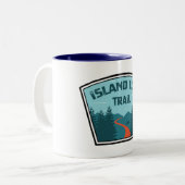 Tasse 2 Couleurs Piste Island Line (Devant gauche)