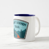 Tasse 2 Couleurs Piste Mount Vernon (Devant droit)
