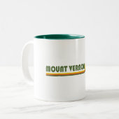 Tasse 2 Couleurs Piste Mount Vernon (Devant gauche)