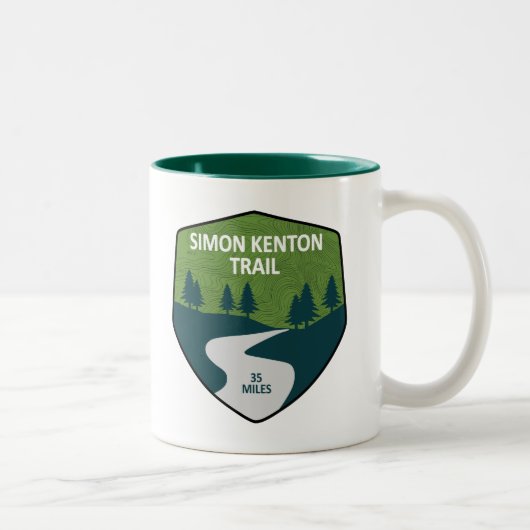 Tasse 2 Couleurs Piste Simon Kenton (Droit)