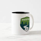 Tasse 2 Couleurs Piste W&OD (Devant droit)