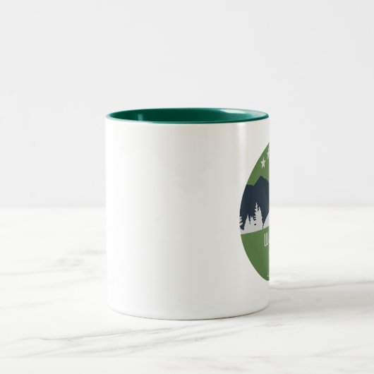 Tasse 2 Couleurs Piste W&OD (Centre)