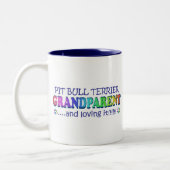TASSE 2 COULEURS PITBULL (Gauche)