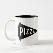 Tasse 2 Couleurs Pizza (Gauche)