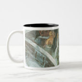 Tasse 2 Couleurs Plafond de chapelle de Sistine : Haman (Gauche)