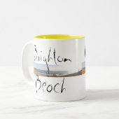 Tasse 2 Couleurs Plage de Brighton (Devant gauche)