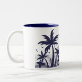 Tasse 2 Couleurs Plage de Cocoa Floride (Gauche)