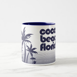 Tasse 2 Couleurs Plage de Cocoa Floride