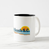 Tasse 2 Couleurs Plage de folie (Devant droit)
