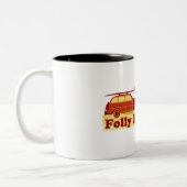 Tasse 2 Couleurs Plage de folie (Gauche)