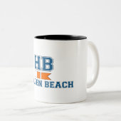 Tasse 2 Couleurs Plage de Holden (Devant droit)