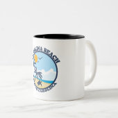 Tasse 2 Couleurs Plage de la Caroline (Devant droit)
