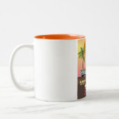 Tasse 2 Couleurs Plage de Manhattan Los Angeles (Gauche)