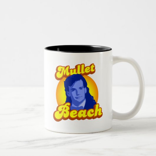Tasse 2 Couleurs Plage de Mullet (Droit)