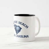 Tasse 2 Couleurs Plage de Surfside (Devant droit)