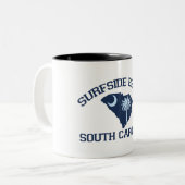 Tasse 2 Couleurs Plage de Surfside (Devant gauche)