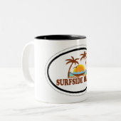 Tasse 2 Couleurs Plage de Surfside (Devant gauche)