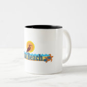 Tasse 2 Couleurs Plage d'Edisto (Devant droit)