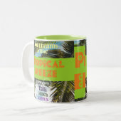 Tasse 2 Couleurs Plage Tropical Breeze Bali (Devant gauche)