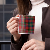Plaid Clan Stewart Red Green Tartan