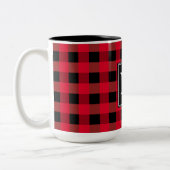 Tasse 2 Couleurs Plaid de Buffalo (Gauche)