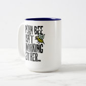 Tasse 2 Couleurs Plan Bee ne fonctionne pas non plus (Devant gauche)