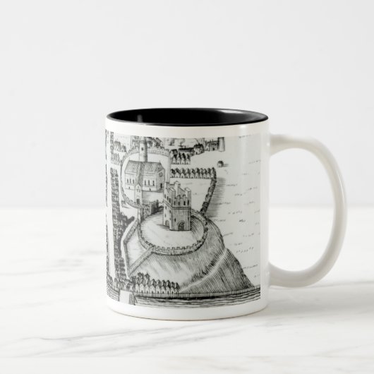 Tasse 2 Couleurs Plan de Rochester (Droit)