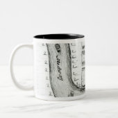 Tasse 2 Couleurs Plan de Rochester (Gauche)
