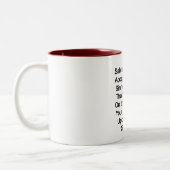 Tasse 2 Couleurs Plan de salut (Gauche)