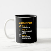 Plan directeur Funny MBA College Graduation