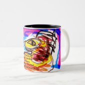 Tasse 2 Couleurs plan jésus (Devant droit)