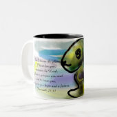 Tasse 2 Couleurs plan jésus (Devant gauche)