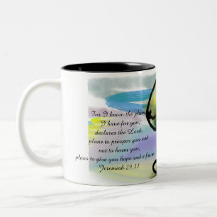 Tasse 2 Couleurs plan jésus