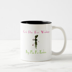 Tasse 2 Couleurs Plan pour des zombis