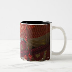 Tasse 2 Couleurs Plan rapproché de kimono, robe traditionnelle de