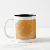 Tasse 2 Couleurs Plan rapproché de section transversale d'une prune (Gauche)