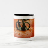 Tasse 2 Couleurs Plan rapproché des tomates 2 (Centre)