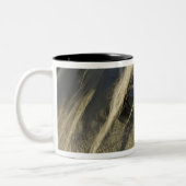 Tasse 2 Couleurs Plan rapproché d'oeil de cheval (Gauche)
