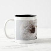 Tasse 2 Couleurs Plan rapproché d'un gâteau (Gauche)