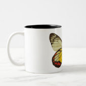 Tasse 2 Couleurs Plan rapproché d'un papillon 3 (Gauche)
