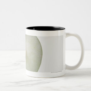 Tasse 2 Couleurs Plan rapproché d'une pomme coupée en tranches de