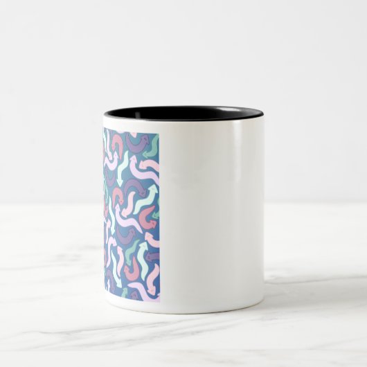 Tasse 2 Couleurs Planaria ondulé (Centre)