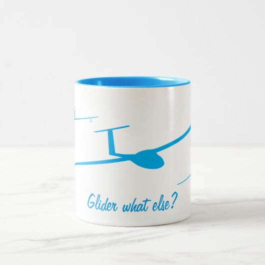 Tasse 2 Couleurs Planeur quoi encore ? (Centre)