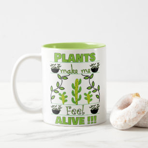 Tasse 2 Couleurs Plante Lover
