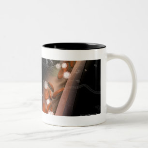 Tasse 2 Couleurs Plaque dans les artères