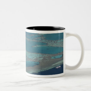 Tasse 2 Couleurs Plates-formes de plongée près du récif, Grande Bar