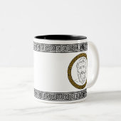 Tasse 2 Couleurs Platon élégant (Devant droit)