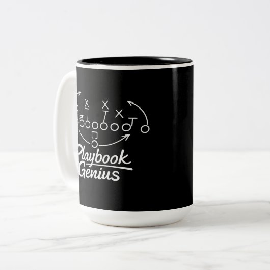 Tasse 2 Couleurs Playbook Genius (Devant gauche)